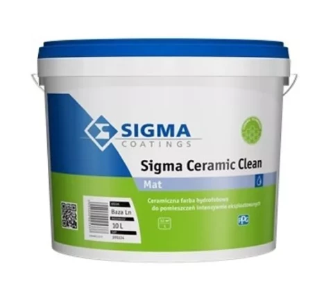 Sigma Ceramic Clean LN 10L Матовая краска для стен