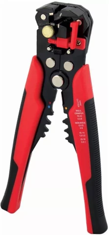 Automātisks stieples noņēmējs + presēšanas instruments