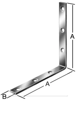 Leņķis stiprināts 40x20mm