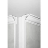 Планка с карманом ПВХ, 2700mm, B4, Белая