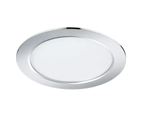 Встраиваемый светильник TRIO Pindos LED SMD 18W 1500lm 3000K D220mm диммируемый IP44 хром 650910106