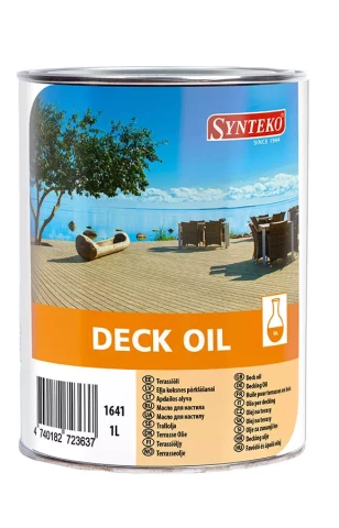 Synteko DECK OIL 1L Eļļa koka terasēm