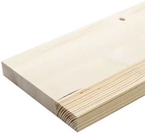 Taisnstūrlīste  15x25x2300mm koka, līmēta