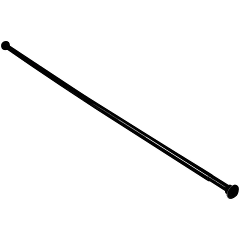 671-20 Dušas aizkaru stanga 75-220cm melna