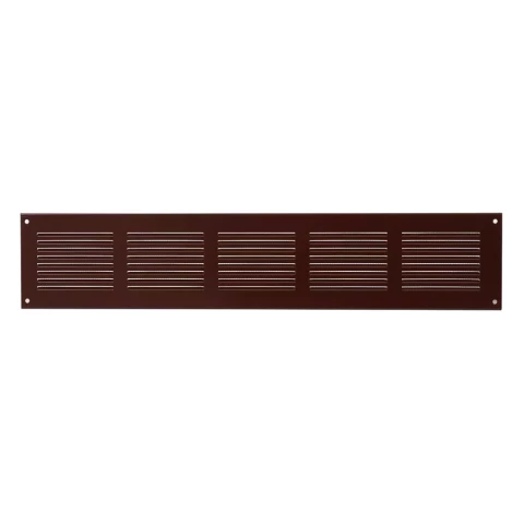 grille metal, 500x100mm, brown