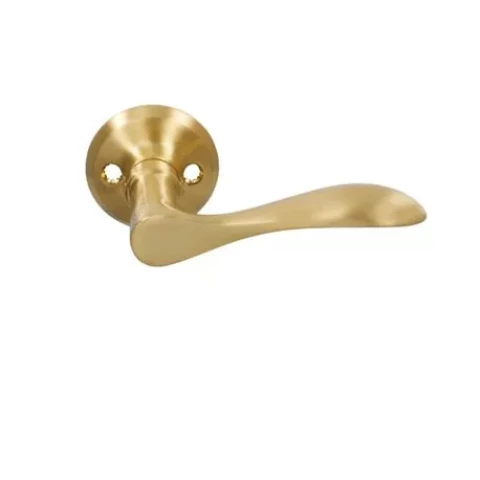 Handle scan brass satin