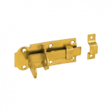 Aizbīdnis 100x45x5.0mm, dzelteni cinkots