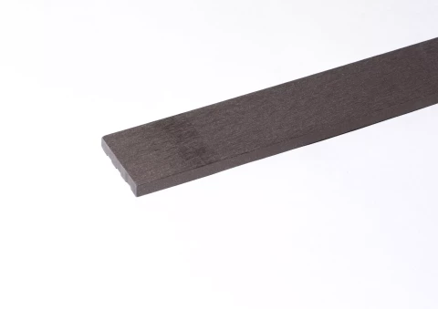 WPC kompozītmateriāla terases noseglīste brūna 54x10x3000mm