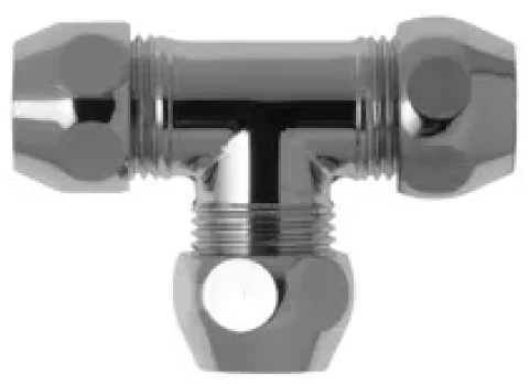 BENKISER Chrome-plated T-piece 10mm
