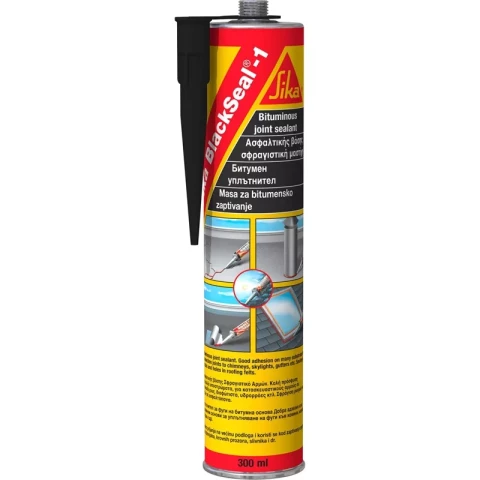 SikaBlackSeal-1/ BT Bitumen-based joint sealant 300ml