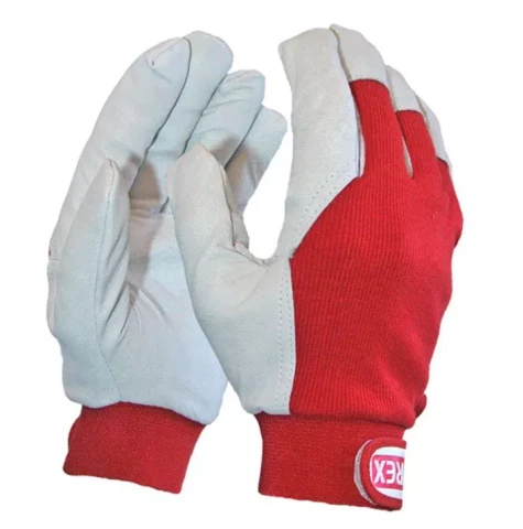 Cimdi mīkstie, cūkādas ar  Velcro 11/XXL