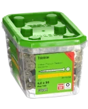 Skrūve kokam ESSDRIVE 6.0X90 ārdarbiem CS 100gab/iep., ESSVE 137130