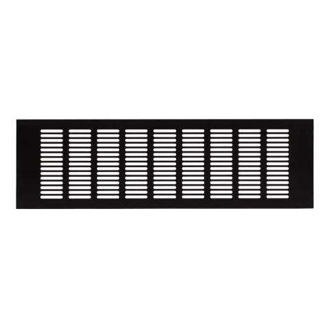 grille aluminium, 120x500mm, bronze