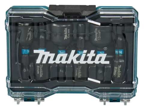 Uzgriežu komplekts Impact Black 6 gab. 1/4" 50 mm (6/7/8/10/12/13 mm) Makita E-15768