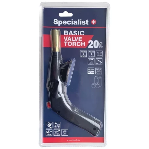 Gas burner with piezo, 7/16 ", without housing, Specialist +