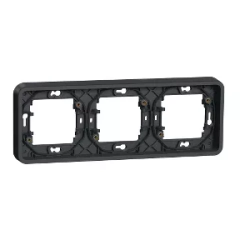 Mureva Styl 3-v rāmis IP55 pelēks MUR34109