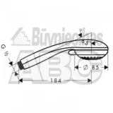 Лейка для душа Hansgrohe CROMETTA 85, два режима, хром (HA28562000)