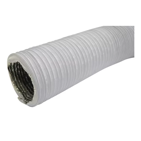Europlast PVC gaisa vads uz stieples pamata Ø127mm-3m Combyflex -30°C līdz +140°C