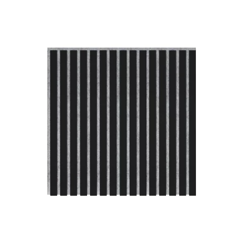 Lineārie sienu paneļi Woodline Standard MDF 30x270cm grey/black (0.81m2)