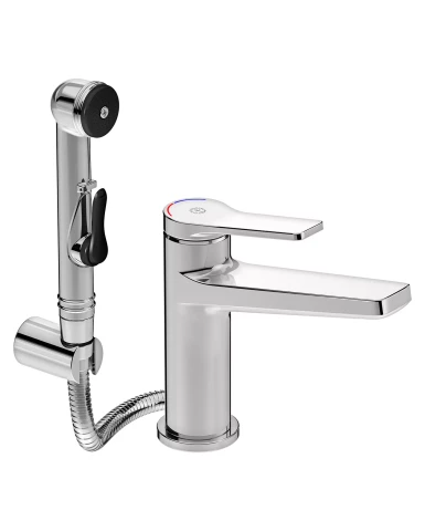 Vannas istabas izlietnes jaucējkrāns ar bidetta dušu Epic, hromēts, GB41219961