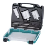 Wolfcraft 1003000 Hole Saw Set 33, 53, 68 mm