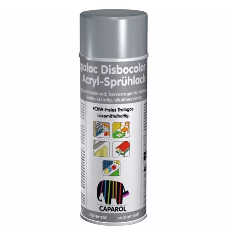 Aэрозольная краска Capalac Disbocolor781 RAL9006 Acryl-Spruhlack SM 400ml