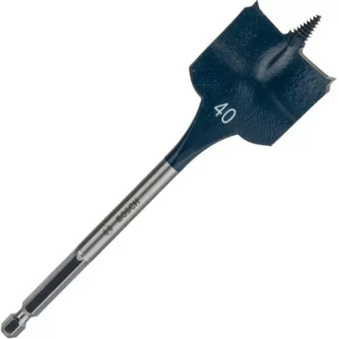 Перовое сверло Self Cut Speed, с шестигранным хвостовиком 40 x 152 mm