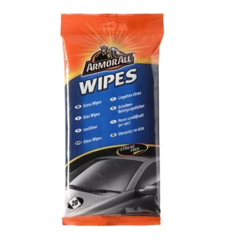 ArmorAll Glass Wipes Pack Of 20