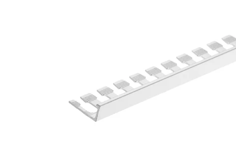 FLĪŽU LĪSTE METĀLA Lokanā 8MM, sudraba anodēta