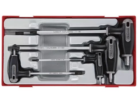 T-type torx screwdriver set TX / TPX 10-45