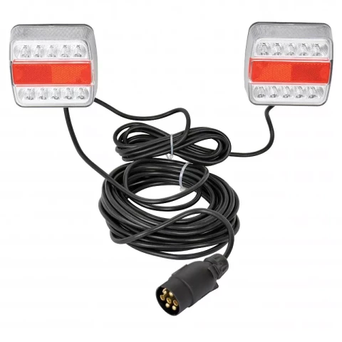 Set of trailer lights LED 5 Functions, 12V, E11, CARPOINT