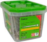 Wood Screw Essve 5x70 for outdoors CS 100pcs. 117172