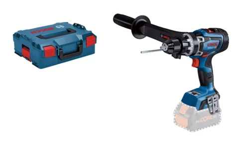 Akum. Urbjmašīna/skrūvgriezis GSR 18V-150C b/a un lādētāja, BOSCH 06019J5002