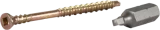 Skrūve grīdai 3.9x58mm R1 FZG- 250gab/iep., ESSVE 567158