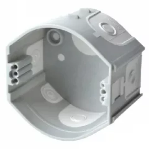 Montāžas kārba KOPOS 1-v d68x45mm pelēka savienojama ar membrānu