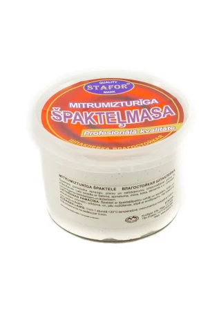 Stafor Mitrumizturīga špaktele 1.1L Iekšdarbiem un ārdarbiem