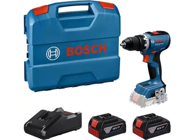 Akum. Urbjmašīna GSR 18V-65+2x5.0Ah+lādētājs L-Case Bosch 06019N3232
