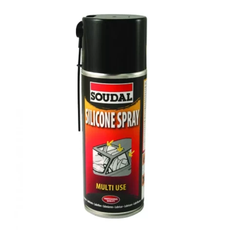 Soudal SILICONE SPRAY 400ml  Silikona aerosols