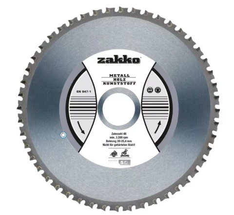 КРУГ УНИВЕРСАЛЬНЫЙ ZAKKO D216/30-25.4