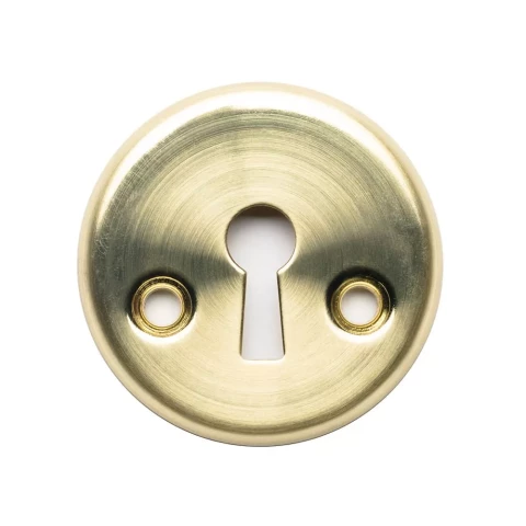 Key plate 216 BB OS (polished brass)