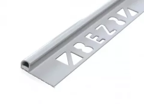 FLĪŽU LĪSTE PVC 8MM, GAIŠI PELĒKA xx