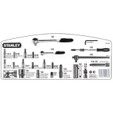 Instrumentu kompl. Stanley 92gab. 1/2 + 1/4, 1-95-586