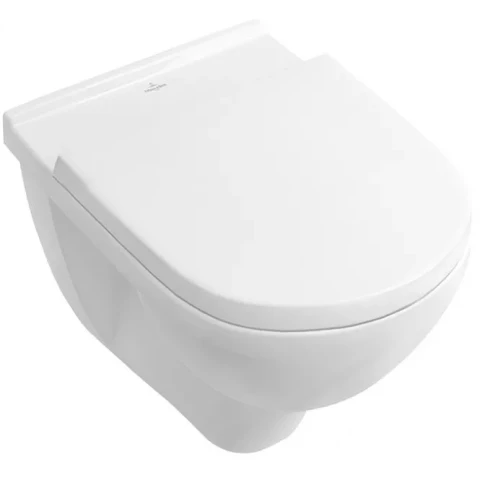 Villeroy & Boch O.Novo pods Rimless, stiprināms pie sienas, 360x560mm ar SC vāku, 5660HR01
