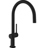 Hansgrohe virtuves izlietnes maisītājs Talis M54 220 1jet, matēts melns