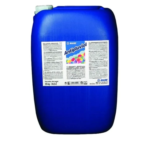 Mapei ANTIPLUVIOL 25kg Бесцветная водоотталкивающая пропитка на основе силиконовых смол в водном растворе