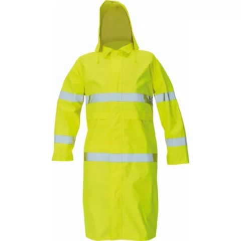 Плащ HV желтый со светоотражающими полосами Gordon, размер L