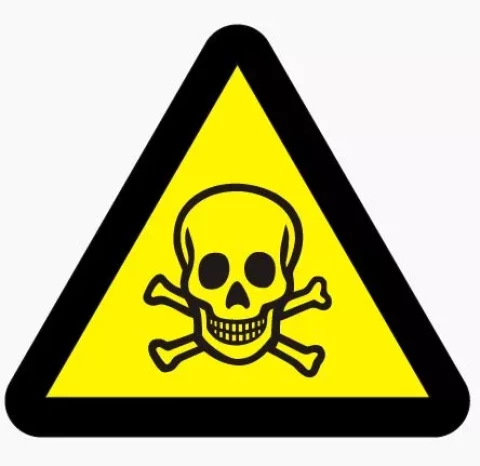 Uzlīme  ''Toksiska viela''  H-12