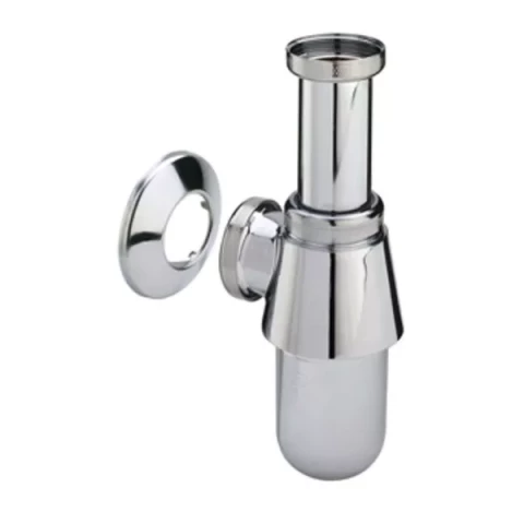 106164 Pudeļsifons izlietnei  bez nopl caur.1 1/4 x32 hr.