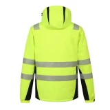 Ziemas softshell jaka Hi-Vis dzeltena PESSO Calgary CL2, IZM 3XL