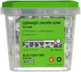 Essve Шуруп для легкого бетона, потайная головка 8x180 CS 50Шт.